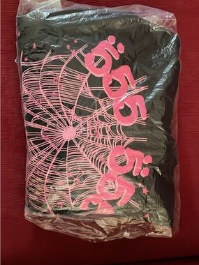 Black Sp5der angel number 555 hoodie